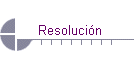 Resoluci�n