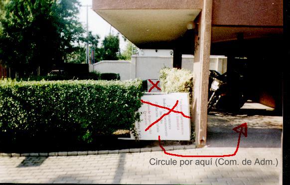 Circule por la terraza